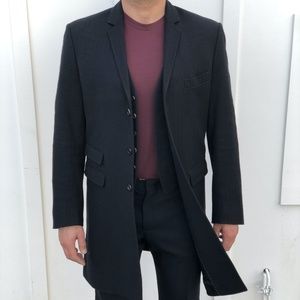 UNIQUE! NEIL BARRETT BLUE NAVY COAT!